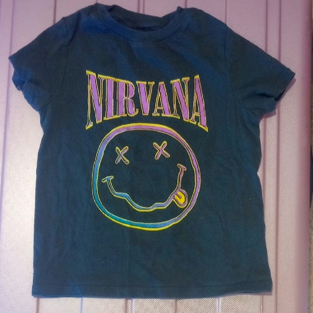 Nirvana Kids T-Shirt - Faded black/dark grey